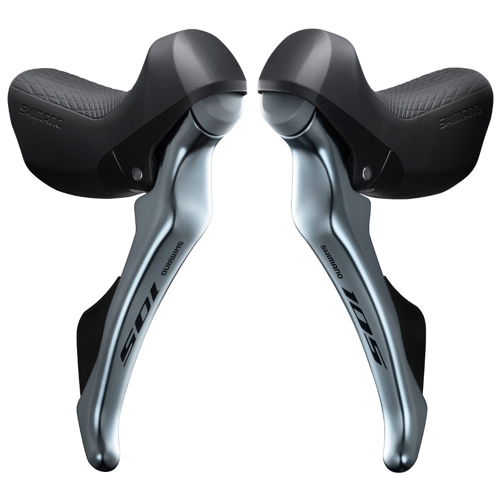 มือเกียร์ 105, ST-R7000, R/L, 11-SPD SHIMANO ROAD SHIFTER, สีดำ, มีสายเบรค/ปลอกเกียร์, มีกล่อง