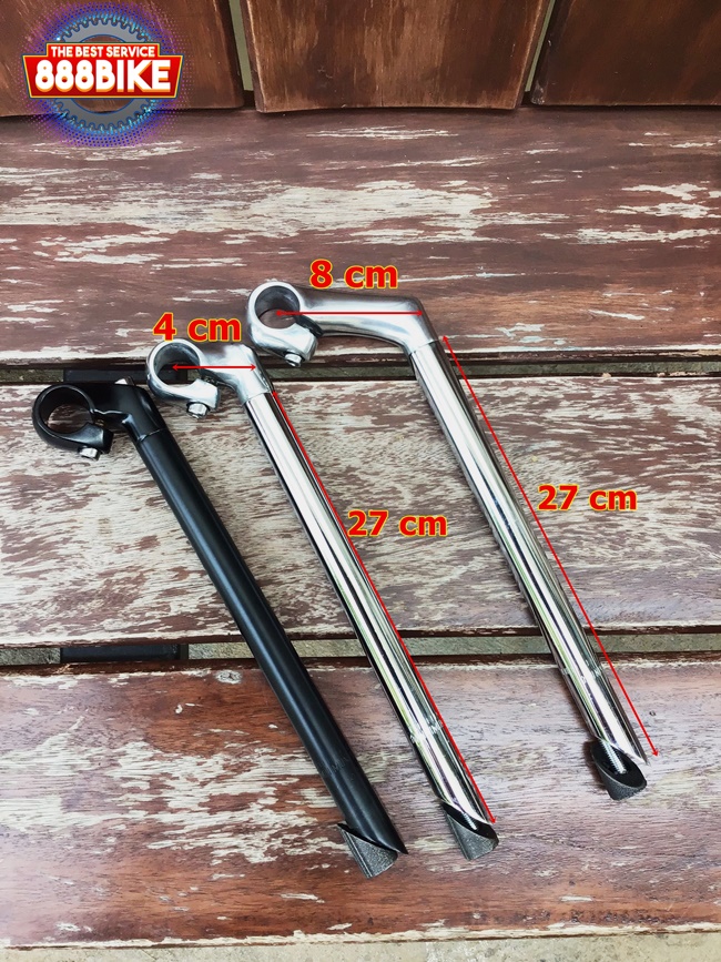 คอแฮนด์ คอจุ่ม วินเทจต่อคอสูง ALLOY VINTAGE STEM 22.2 (เลิอกสินค้าตรงหมายเหตุ)