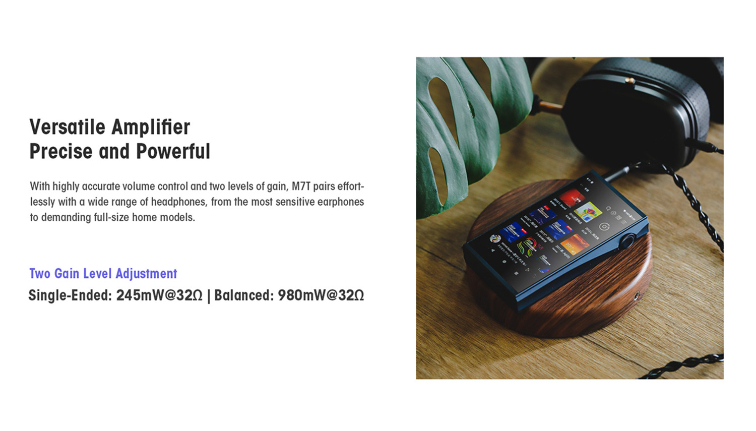 Shanling M7T DAP Android เสียงระดับเทพ ใช้หลอด JAN6418 คู่ ปรับโหมดเสียงได้ ประกันศูนย์ไทย