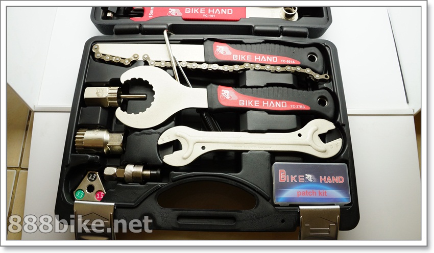 ชุดเครื่องมือซ่อมจักรยานชุดใหญ่ Bike hand all in one 18 ชิ้น. YC-728