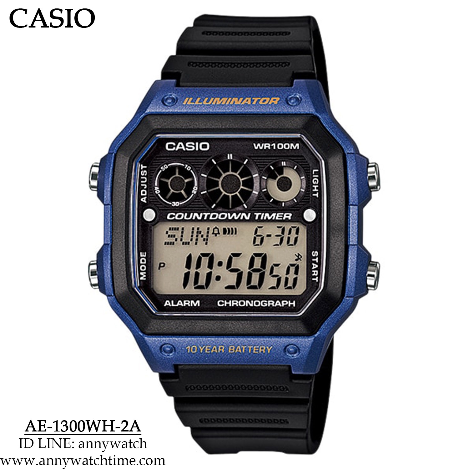 CASIO AE-1300WH-2A