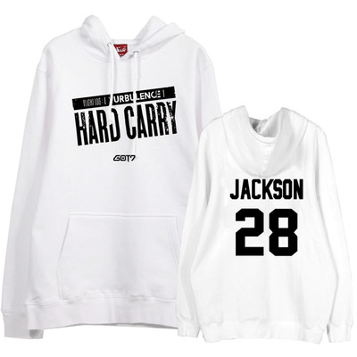 เสื้อฮู้ด (Hoodie) GOT7 Hard Carry (ชื่อเมมเบอร์)