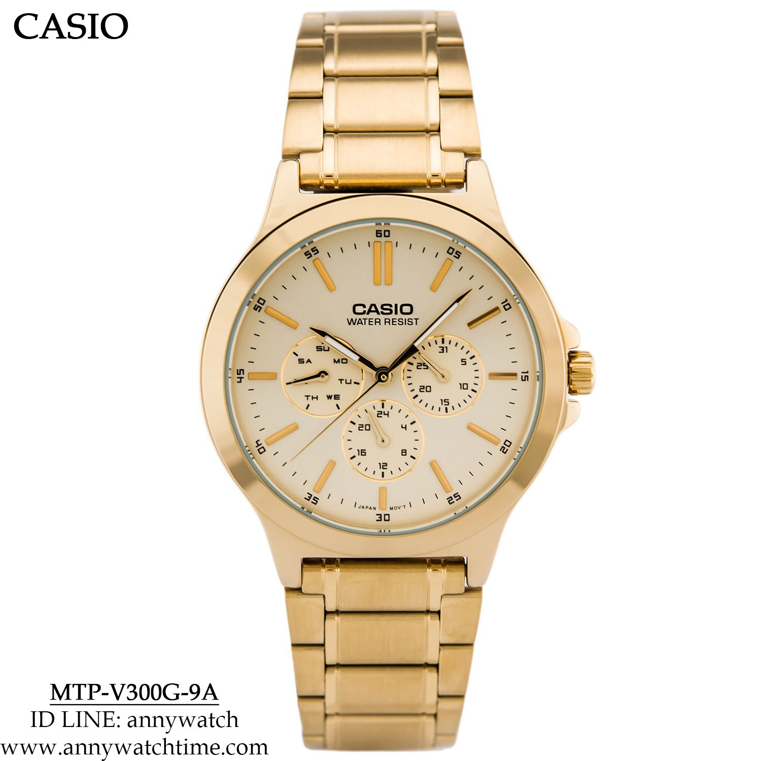CASIO MTP-V300G-9A