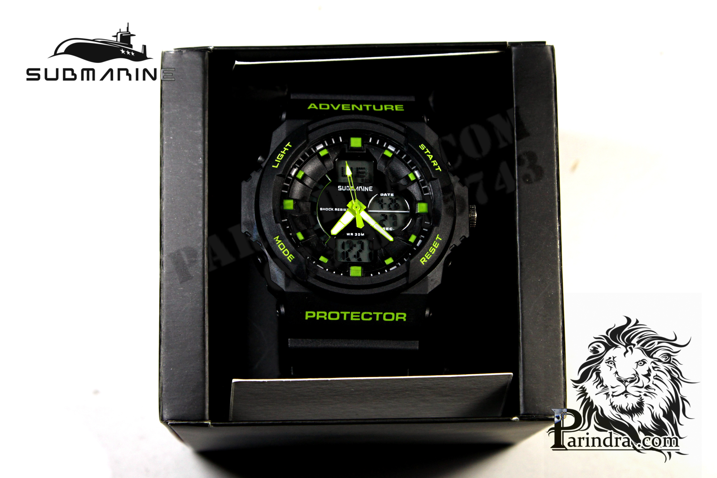 นาฬิกา US submarine Aventure Protecter รุ่น TP3141M สีดำเขียว