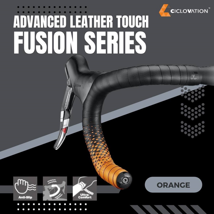 ผ้าพันแฮนด์ CICLOVATION ADVANCED LEATHER TOUCH - Fusion Series Made in Taiwan