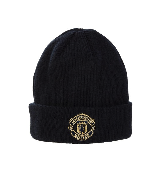 หมวกไหมพรมแมนเชสเตอร์ ยูไนเต็ดสำหรับเด็กทารก New Era สีกรมท่าทองของแท้ 100%