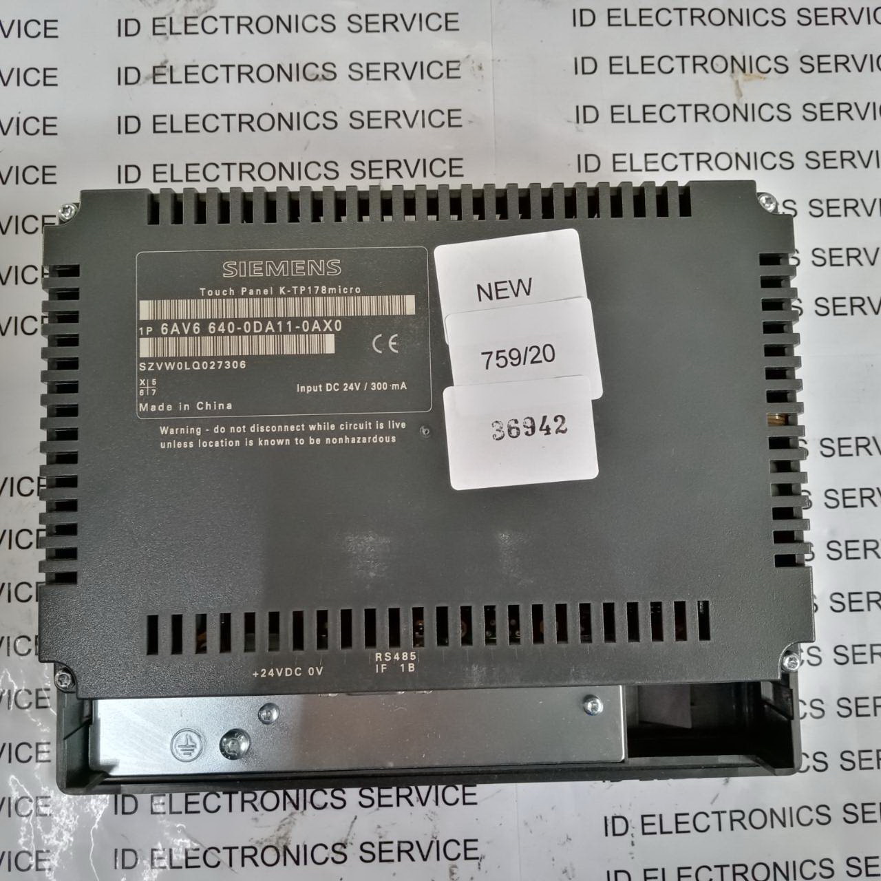 6AV6 640-0DA11-0AX0 HMI " SIEMENS "