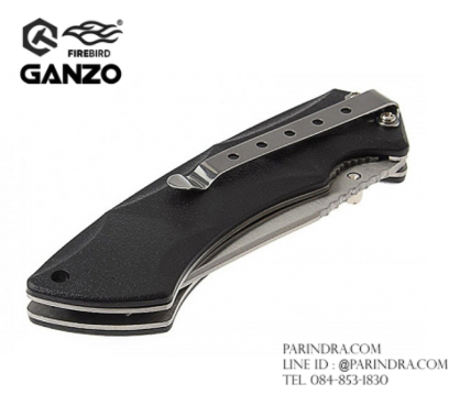 มีดพับ Ganzo กานโซ่ รุ่น Ganzo G617 ด้ามสีดำ ของแท้ 100%