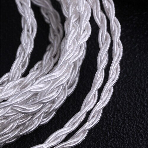 ขาย BGVP 5N Silver Plate สายอัพเกรดหูฟัง single crystal copper ชุบเงิน 8 แกน ระดับ 5N