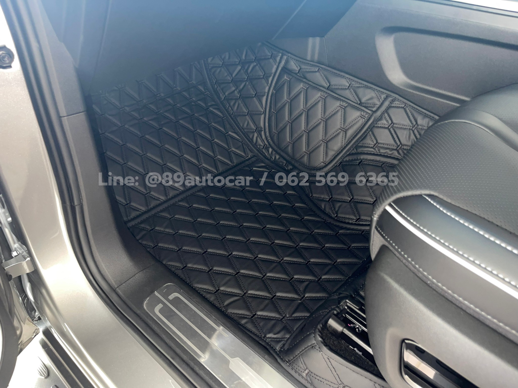 พรมรถ Tank 300 ปูพรมVVIP สีดำด้ายดำ เต็มคัน