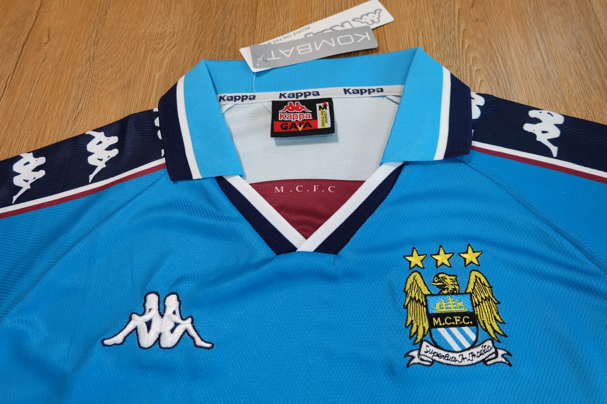 Manchester City 1997/98 Jersey เสื้อแมนซิตี้ย้อนยุค เสื้อบอลย้อนยุค