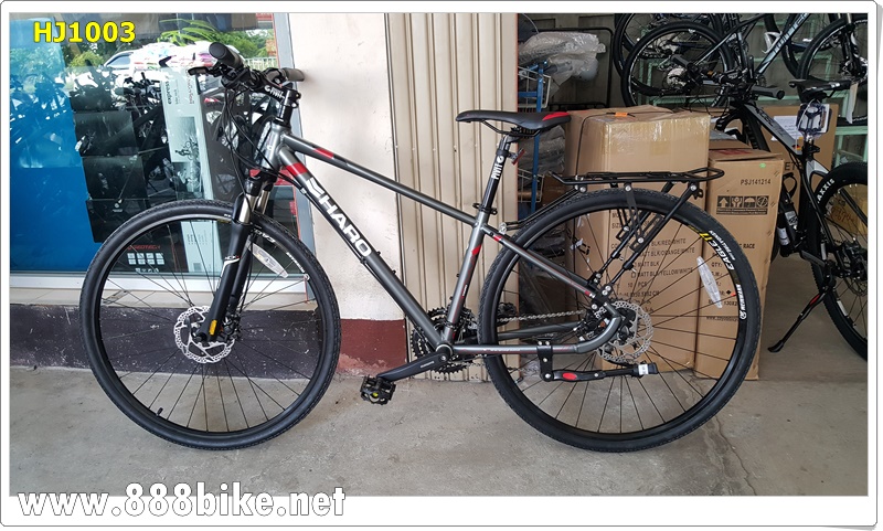 ตะแกรงท้ายทัวร์ริ่ง AL ALLOY REAR CARRIERแบบจับหูท้าย ,HJ1003 (SL-6672)