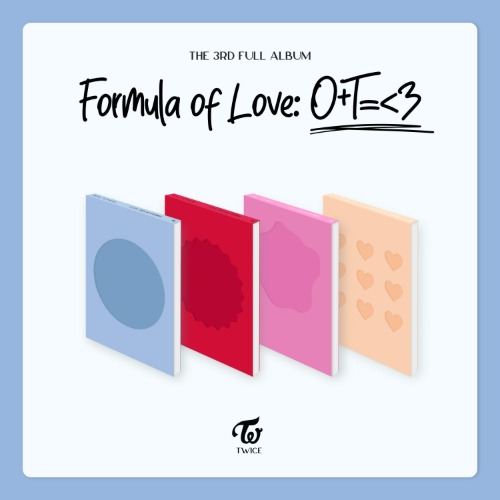 อัลบั้ม #TWICE - Formula of Love : O+T=<3 3rd Full Album (Random Ver)