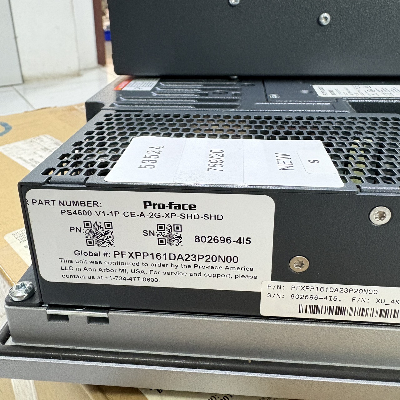 PFXPP161DA23P20N00 HMI " PROFACE "