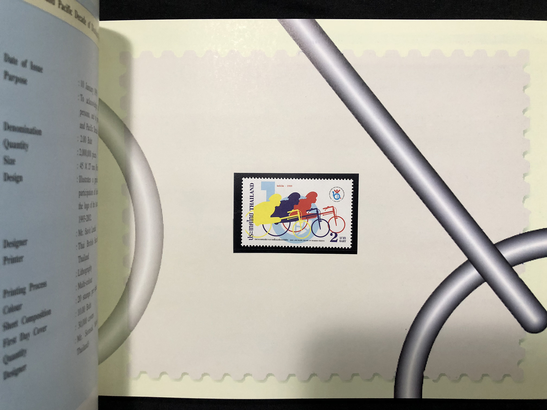 สมุดตราไปรษณียากรไทย ประจำปี 2542