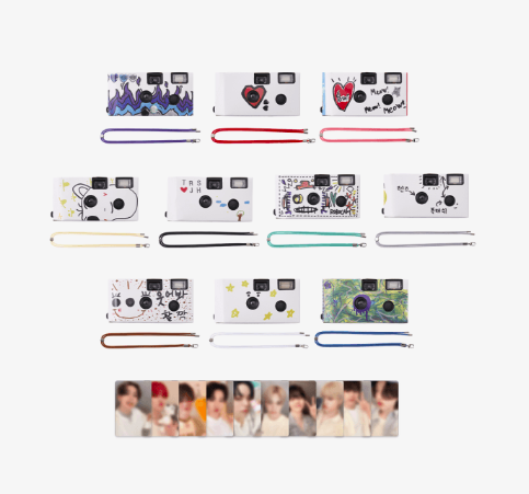 PRE กล้อง #TREASURE DISPOSABLE CAMERA + PHOTO CARD SET ระบุ มบ. ที่หมายเหตุ (รอ 14-25 วัน)