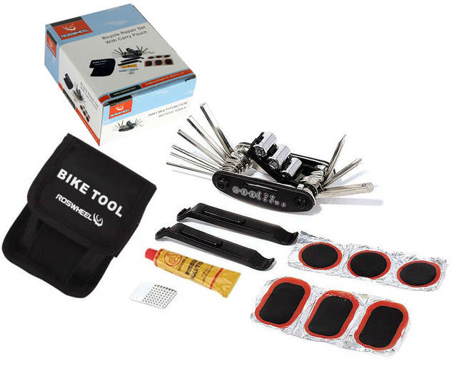 ชุดปะยางและชุดซ่อมจักรยานฉุกเฉิน Sahoo 30 in 1bike tool kid 21042