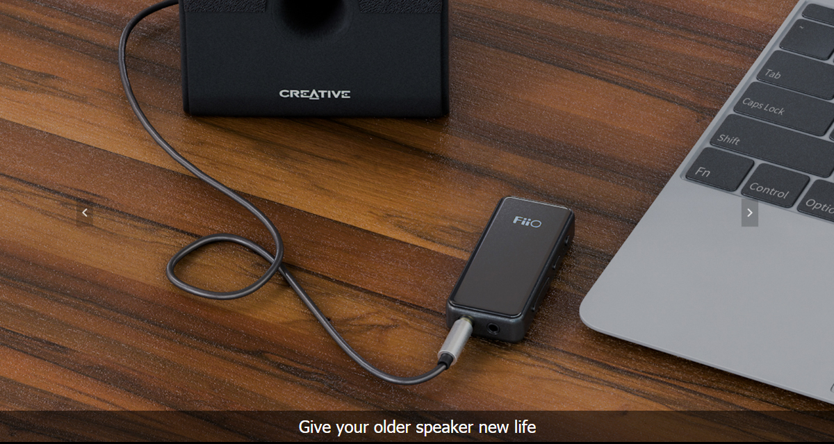 FiiO BTR3K DAC/AMP ตัวรับสัญญาณรองรับ Bluetooth 5.0 aptX , aptX LL , aptX HD , LDAC