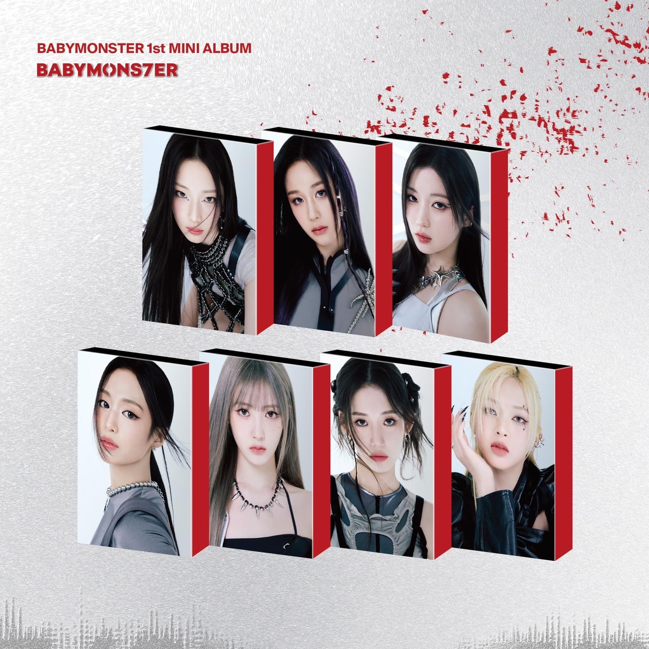 PRE. อัลบั้ม #BABYMONSTER 1st MINI ALBUM [BABYMONS7ER] YG TAG ALBUM VER (รอ 14-25วัน)