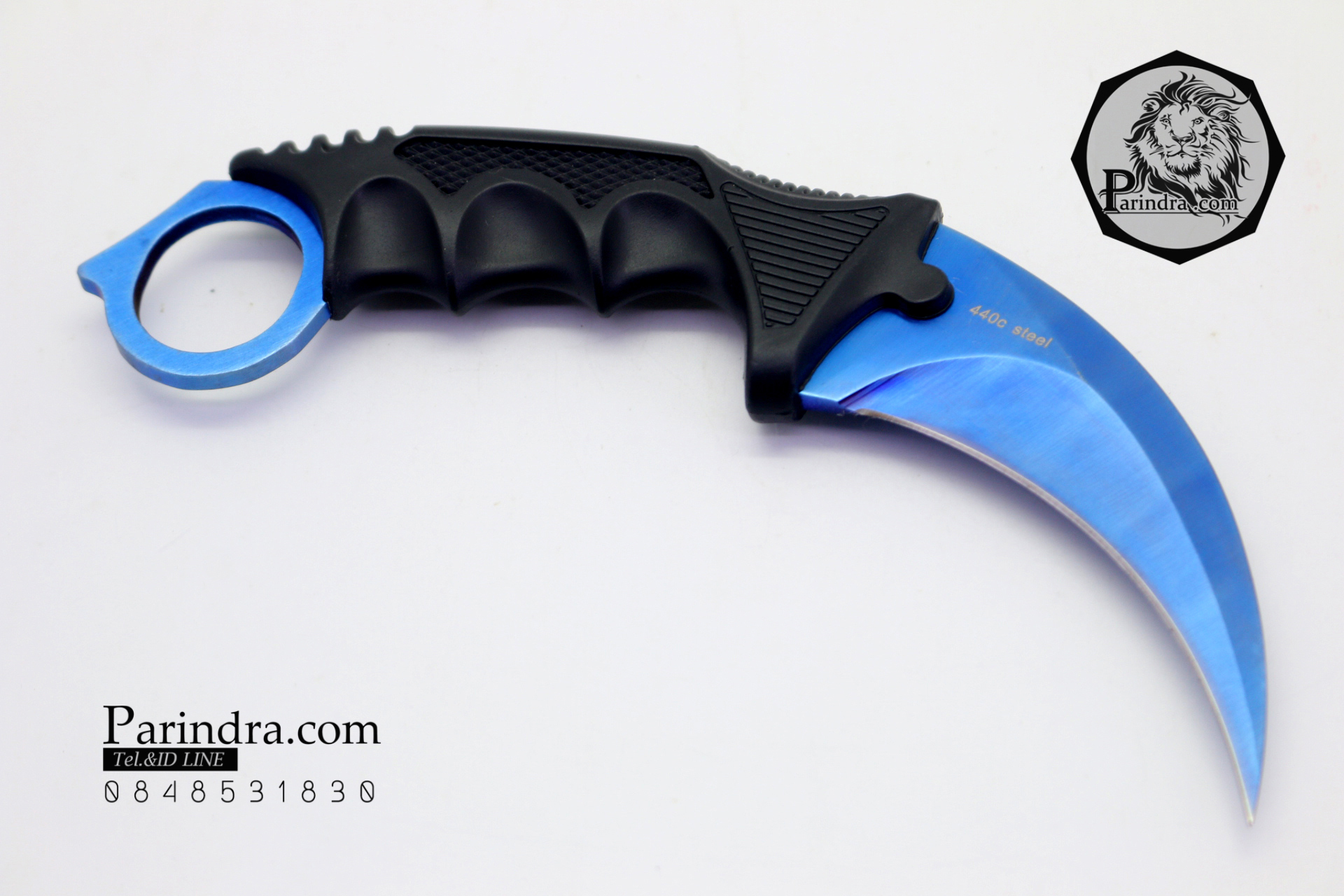 มีดคารัมบิต (Karambit) Honshu (OEM) ใบสีน้ำเงิน คมกริบ