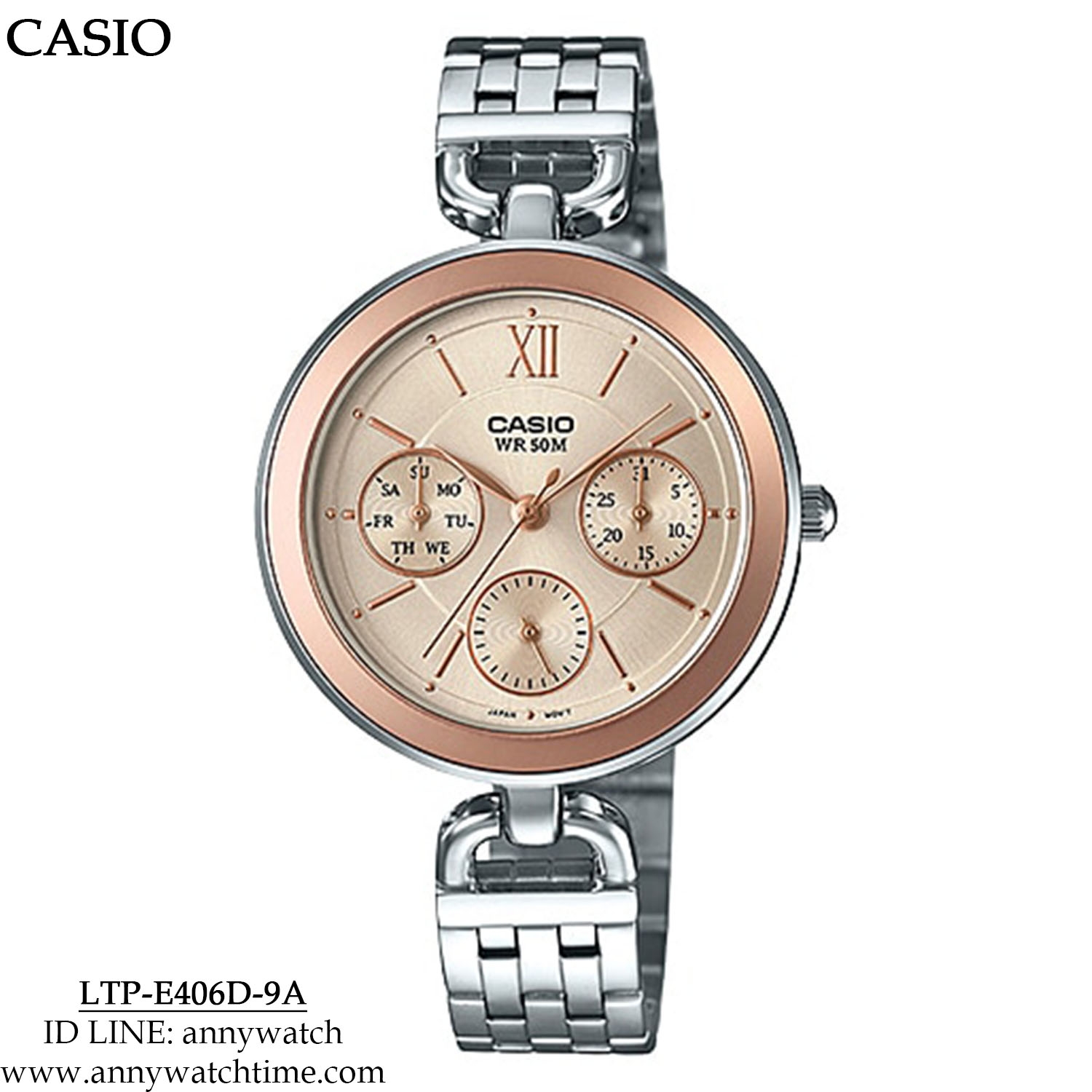CASIO LTP-E406D-9A