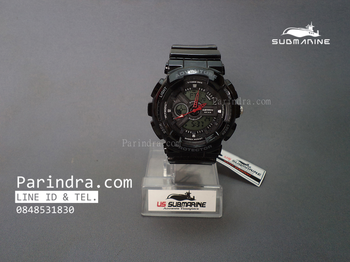 นาฬิกา US submarine Adventure Protector รุ่น TP3163L สีดำ-เทา