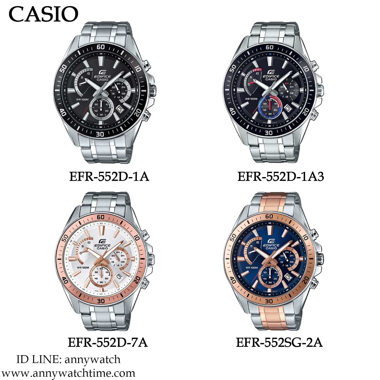 EDIFICE EFR-552D-1A3