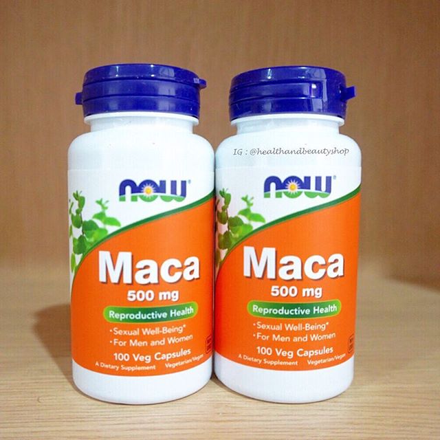 Now Foods, Maca, 500 mg, 100 Capsules
