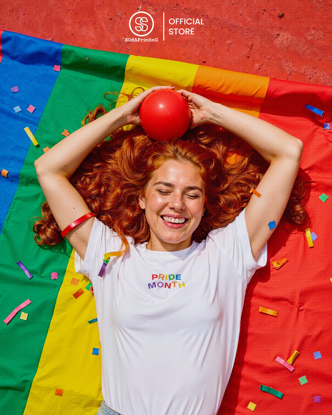 เสื้อยืด PRIDE MONTH COLLECTION 🌈 รหัส TSA00623-TSA00631 (C20) #PRIDEMONTH #SOdAPrintinG