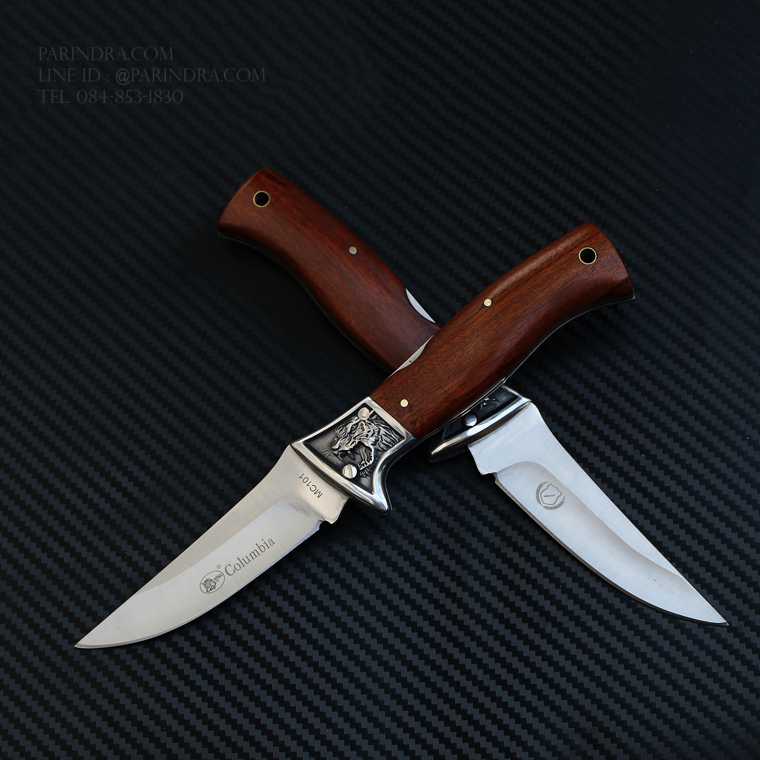 มีดพับ COLUMBIA MC101 รูปทรงสวย ด้ามไม้คลาสสิก