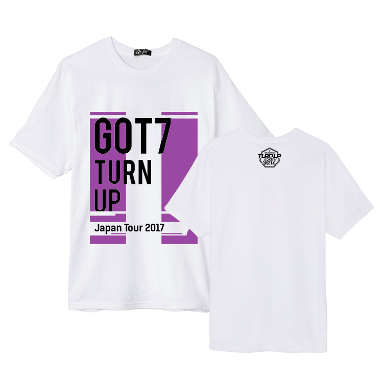 เสื้อยืด (T-Shirt) GOT7 - TURN UP Japan Tour 2017