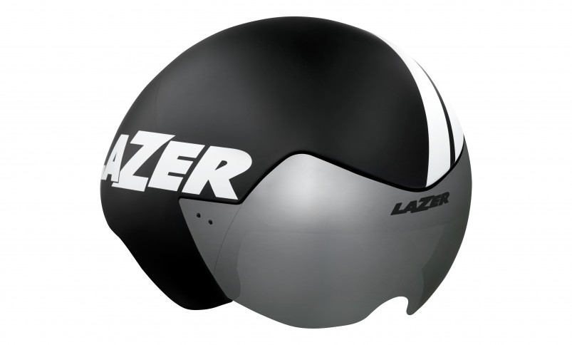 LAZER VICTOR, หมวกวิคเตอร์ ไทม์ไทรอัล ลายทางสีดำด้าน ขนาด M-L, ขนาด S