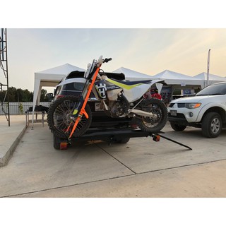 แร็คมอเตอร์ไซต์ MASTER HOOK รุ่น Dirt Bike Rack พร้อมติดตั้ง รับน้ำหนักได้ไม่เกิน 120 กก. **ราคาไม่รวมชุดลาก Towbar
