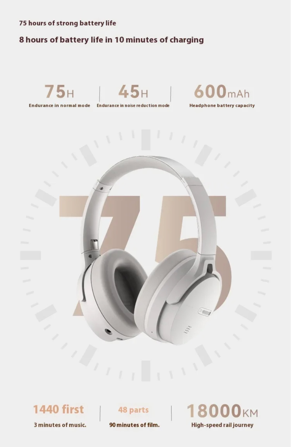 Simgot EH500 หูฟังไฮไฟเกมมิ่งเฮดโฟนไร้สาย รองรับบลูทูธ 5.4, LDAC, Dual Hi-Res ประกันศูนย์ไทย