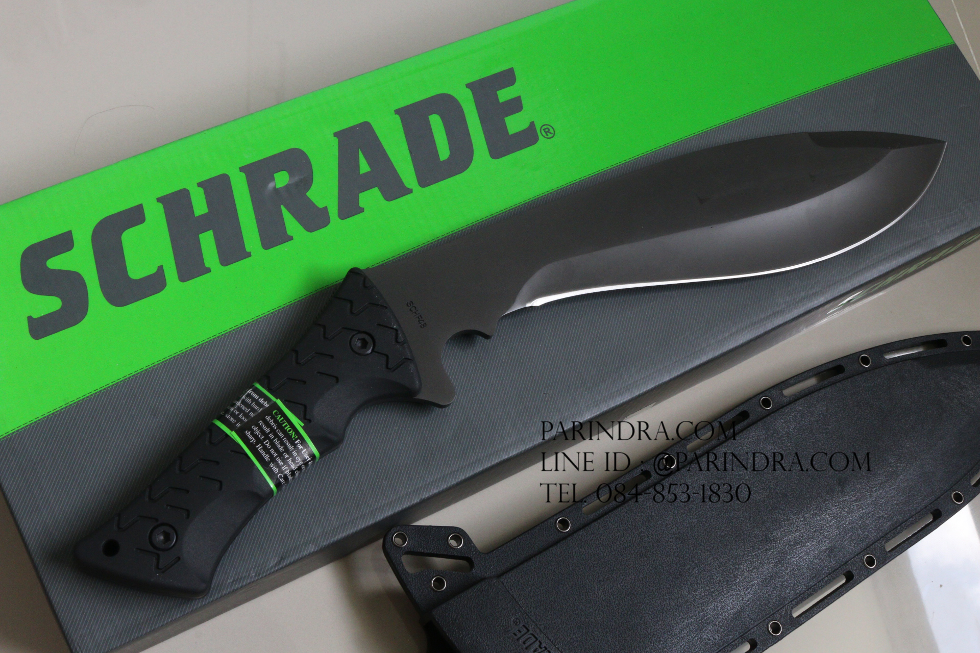 มีดใบตายเดินป่า SCHRADE Knife SCHF48 แกร่ง และ ทรหด (OEM)