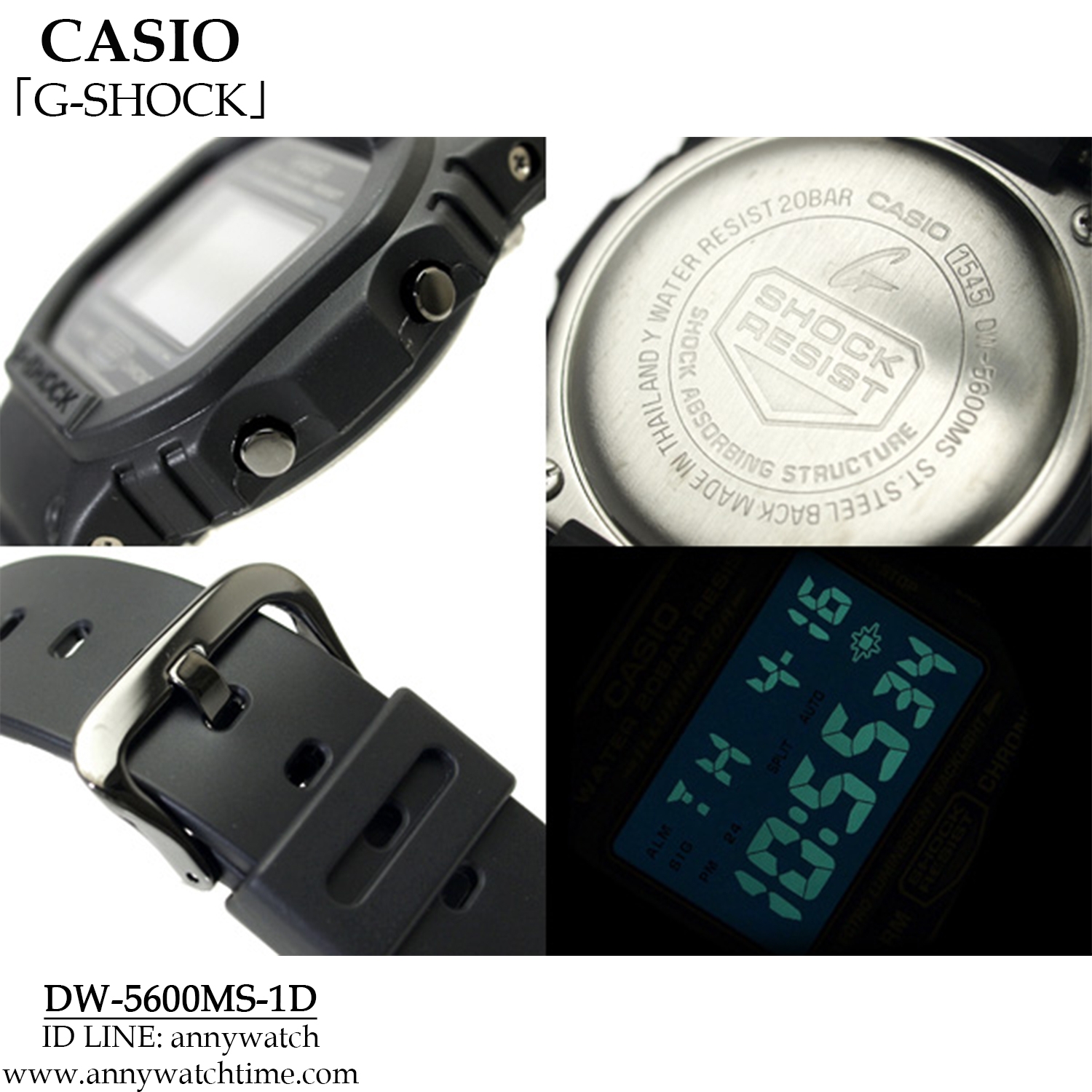 G-SHOCK DW-5600MS-1