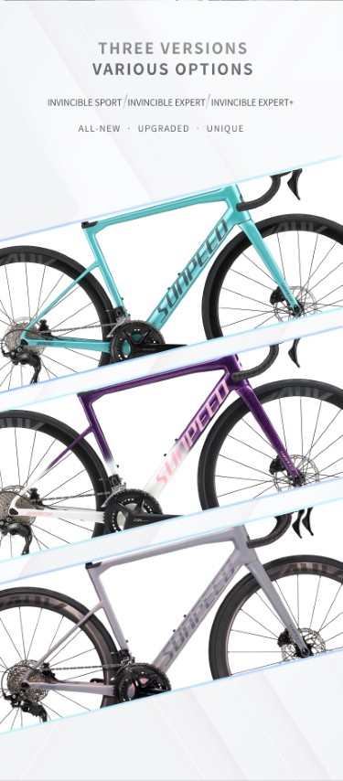 จักรยานเสือหมอบคาร์บอน INVINCIBLE SPORT 2025 | Shimano 105 2x12 Speed