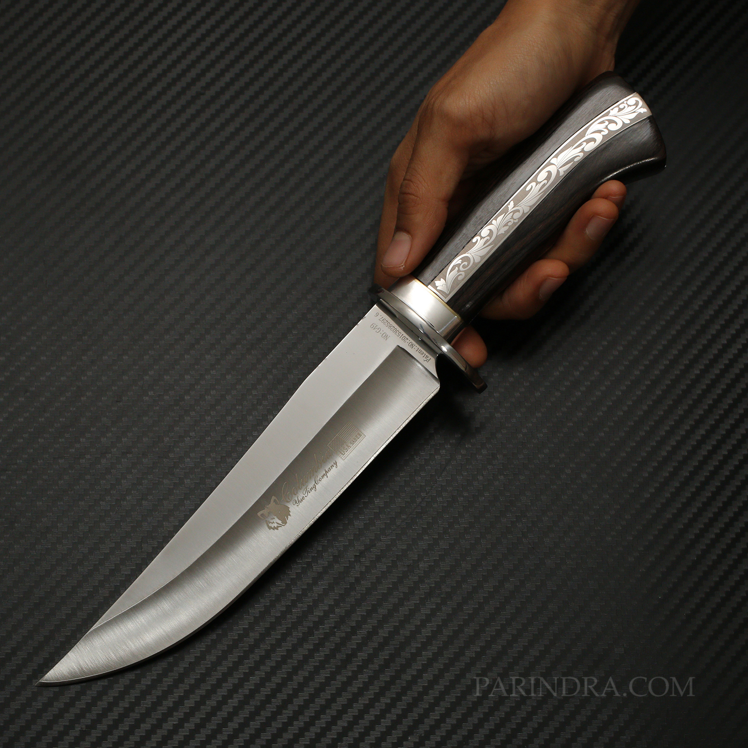 มีดเดินป่า COLUMBIA รุ่น G49 ใบมีดสวย คมมาก