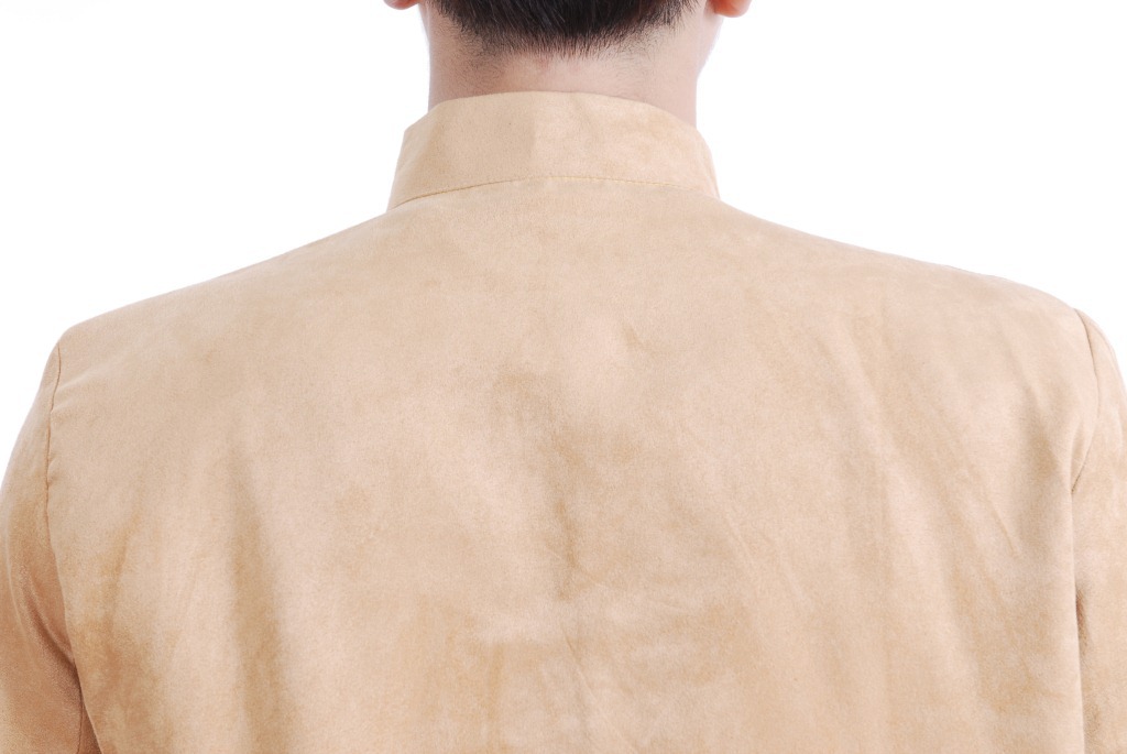 Pre-order ชุดจีน เสื้อจีนชาย แขนยาว สีทอง