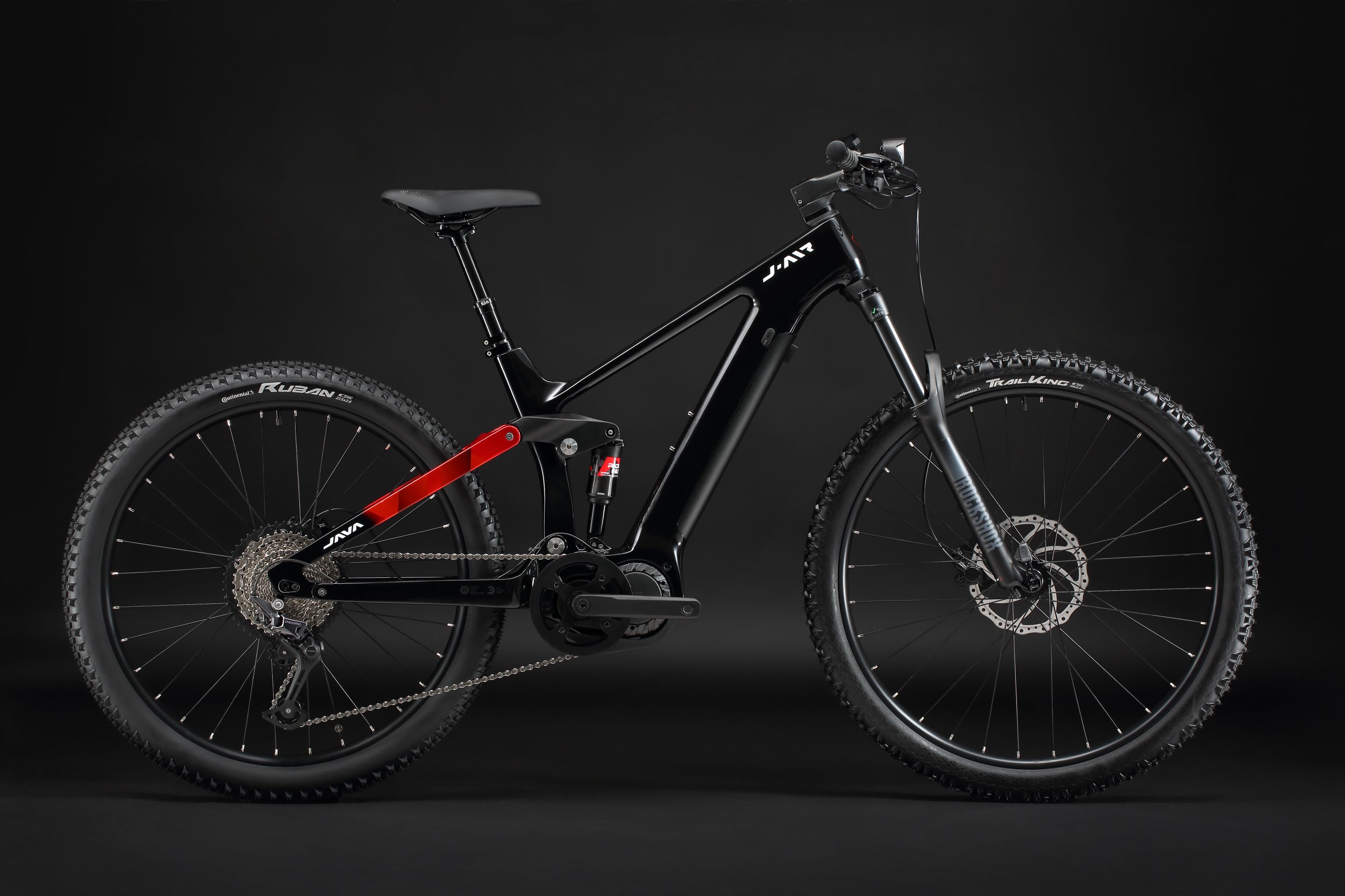JAVA SCALATA Electric Mountain Bike - Carbon Frame Full Suspension Mid Drive System