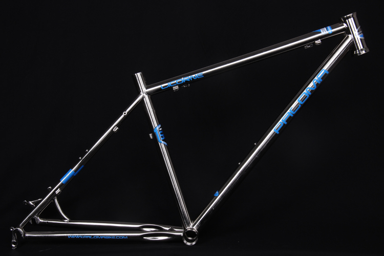 เฟรมจักรยาน PALOMA Licorne เหล็ก Reynolds 520 – สีไทเทเนียม 4 สี รองรับล้อ 26”/27.5” | เฟรมเสือภูเขาคลาสสิก น้ำหนักเบา
