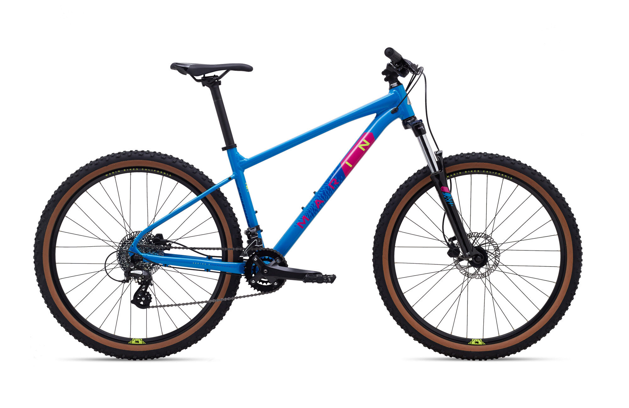 จักรยานเสือภูเขา Marin Bobcat Trail 3 27.5-29er 2021 Hardtail MTB Aluminum frame 2*8 สปีด 2021