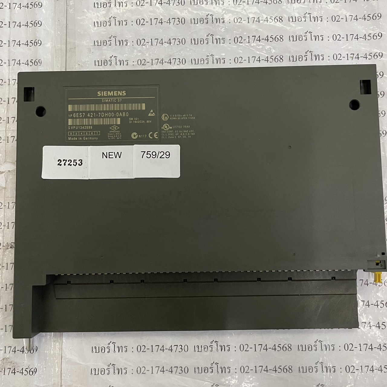 6ES7 421-7DH00-0AB0 PLC " SIEMENS "