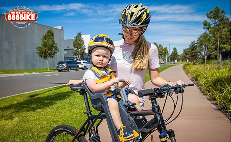 เก้าอี้เด็กหน้า YC-699 Front baby seat (มีปลดเร็วแบบกดและปรับที่วางเท้าได้)