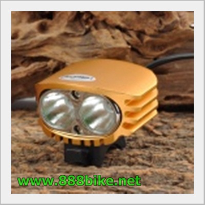 ไฟฉายเอนกประสงค์ ไฟเลด YPD 2 x Cree XM-L U2 LED 4000lm 4-Mode Cool White Bicycle Light