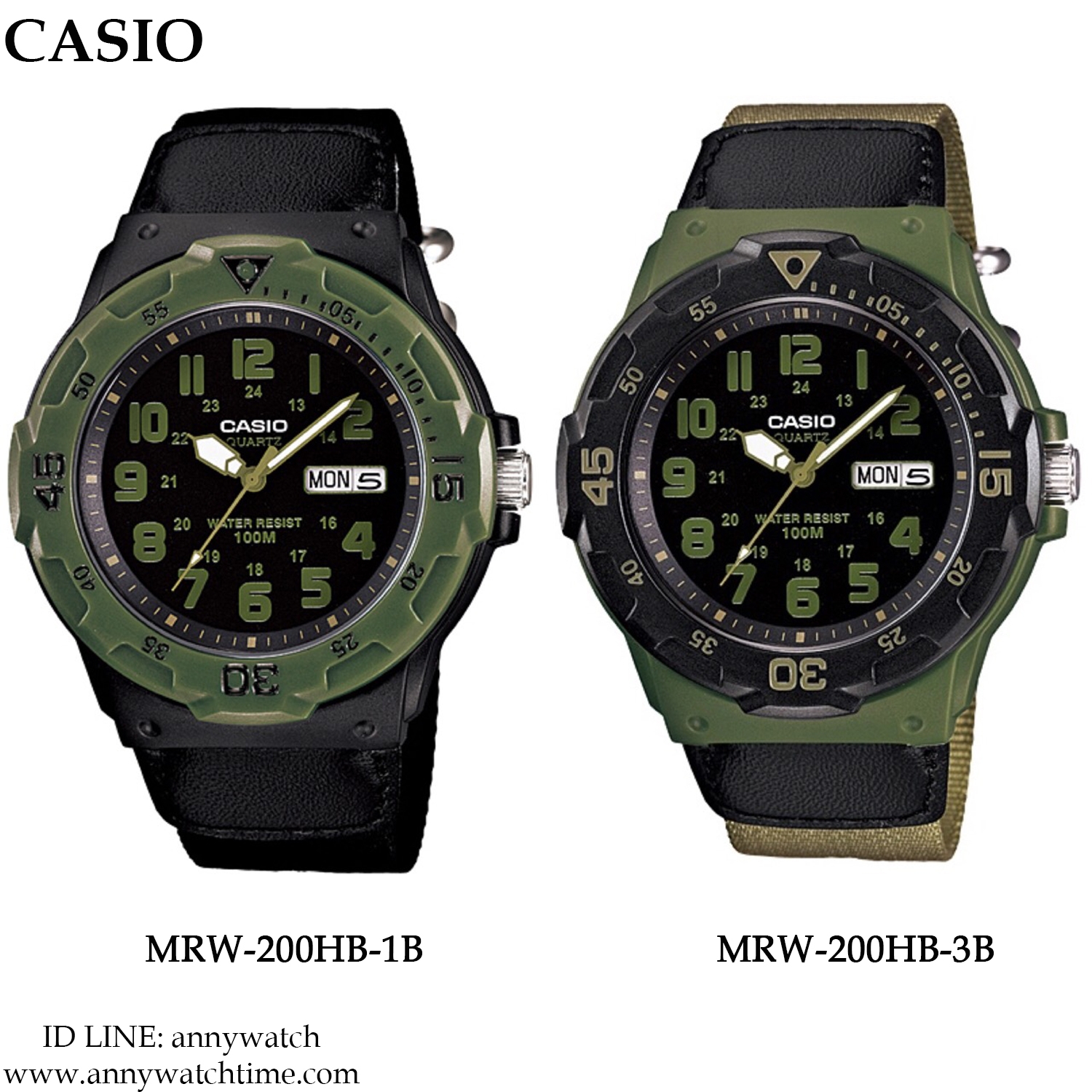 CASIO MRW-200HB-1B