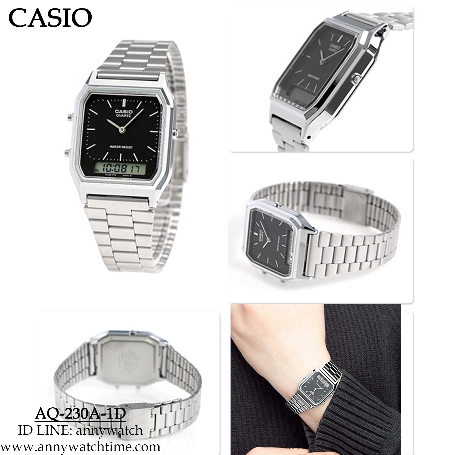 CASIO AQ-230A-1D