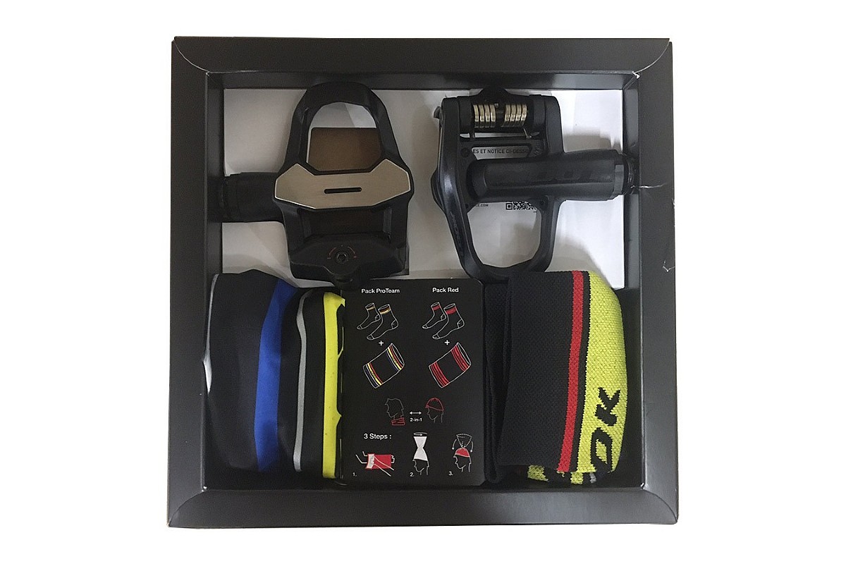 บันไดหมอบ LOOK KEO 2 Max Proteam pedal with CroMo axle with KEO cleat COVER X5- สีดำ