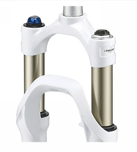 โช้คหน้าจักรยาน SPINNER AERIS 320 PLUS 100MM. WHITE DISC ONLY PLUS 32mm. ล้อ 26 นิ้ว มีสีขาว/สีดำ