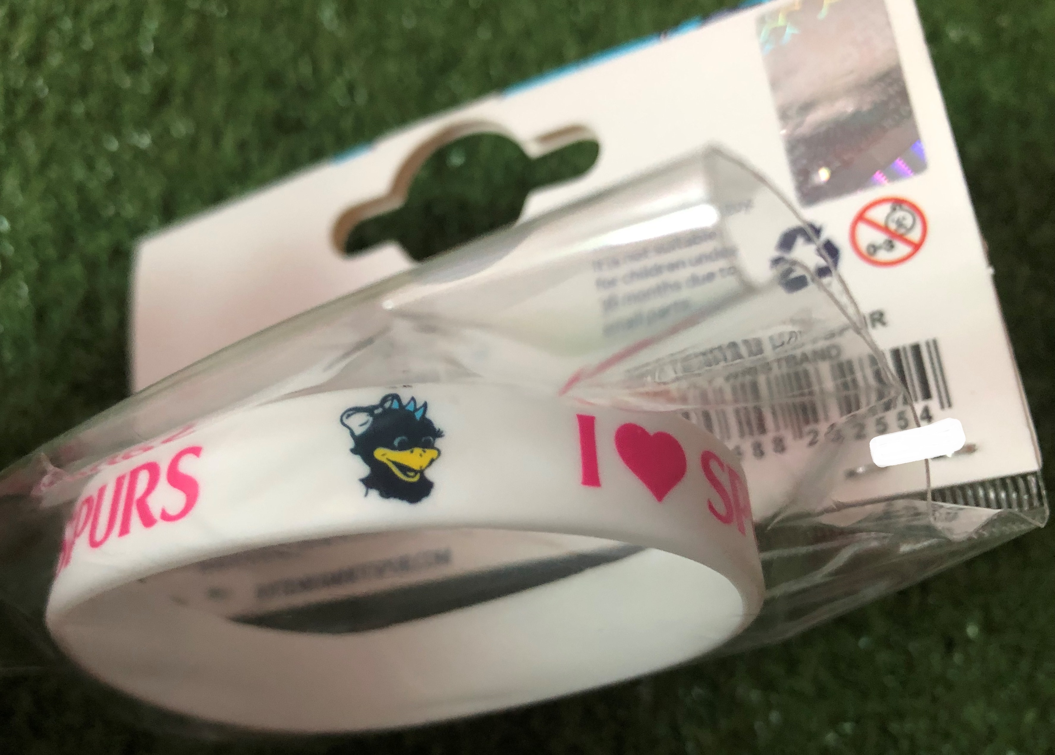 สายรัดข้อมือซิลิโคนฟุตบอล สโมสรท็อตแน่ม ฮ็อทสเปอร์ - LILY ใหม่ / TOTTENHAM HOTSPUR Football Club Silicone Wristband - LILY NEW